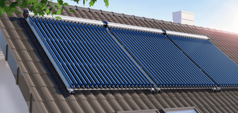 The solar water heater